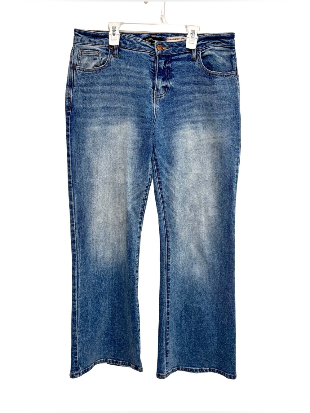 BCBG Generation low rise baggy flare jeans